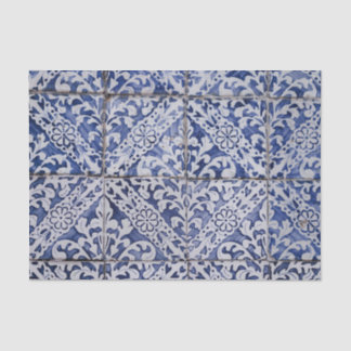 Spanisch marokkanisches Muster Textur Vintag Seidenpapier