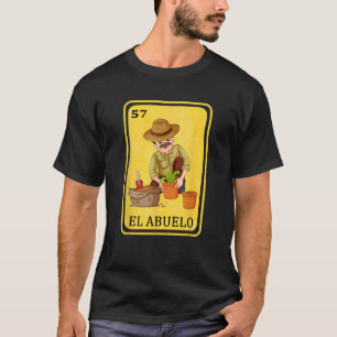 Spanisch mexikanisches Bingo Funny Gifts El Abuelo T-Shirt