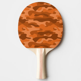 Spanisch Orange Monocolor Camo Baseball Tischtennis Schläger