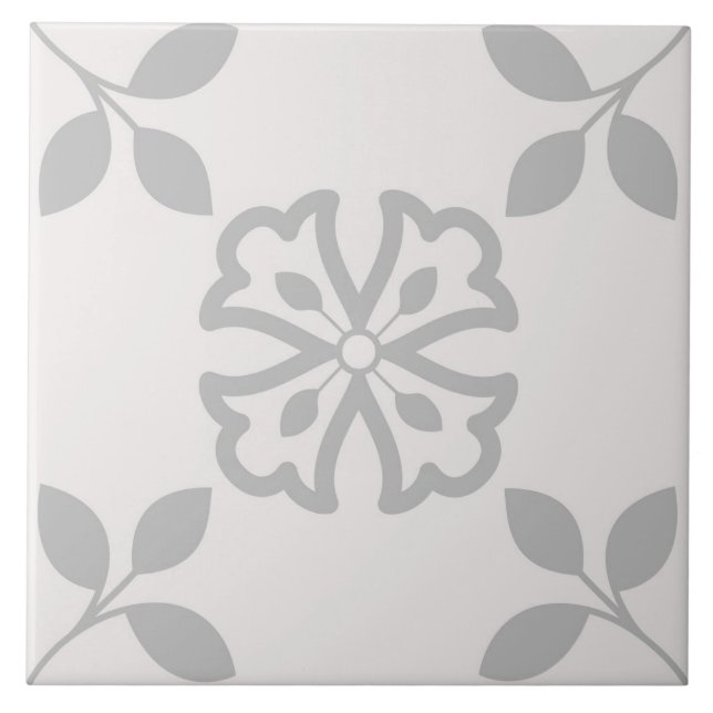 Spanisch Portugiesisch Boho Fliese (Vorderseite)