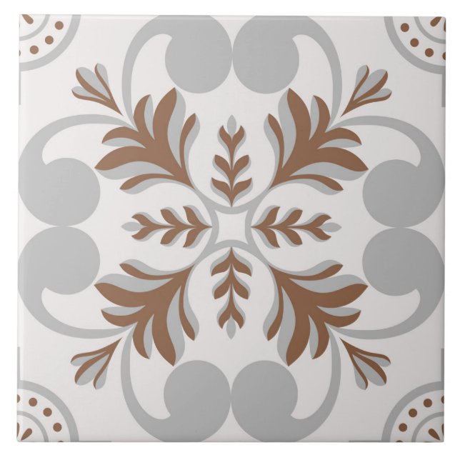 Spanisch Portugiesisch Boho  Fliese (Vorderseite)