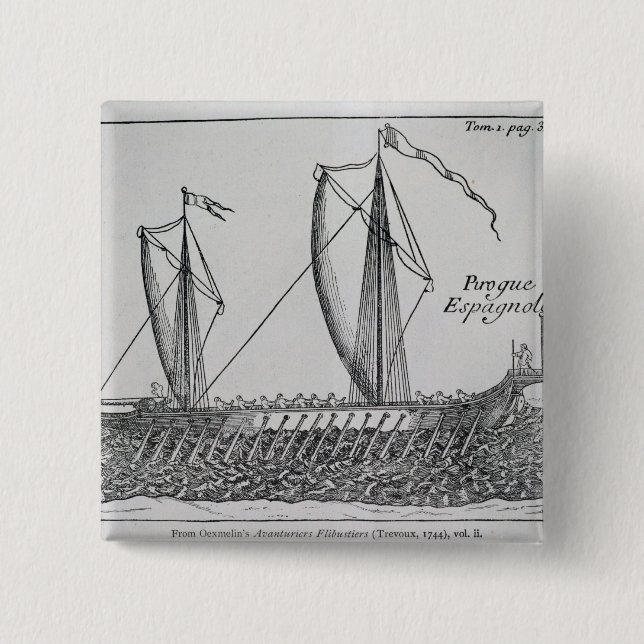 Spanisch Ship Button (Vorderseite)