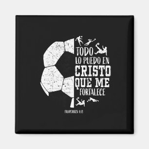 Spanisch Spanish Christian Soccer Fußball Filipens Magnet