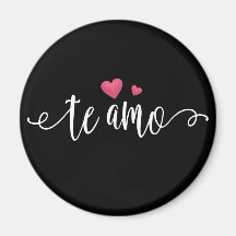 Spanisch Te Amo I Liebe You Valentine | Magnet