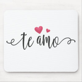 Spanisch Te Amo I Liebe You Valentine | Mousepad