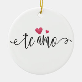 Spanisch Te Amo I Liebe You Valentine | Ornament