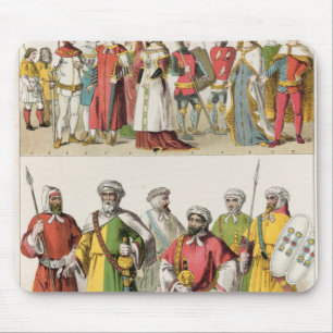 Spanisch und maurisches Kleid Mousepad