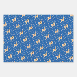 Spanisch Wrapping Paper Flat Sheet Set 3 Geschenkpapier Set