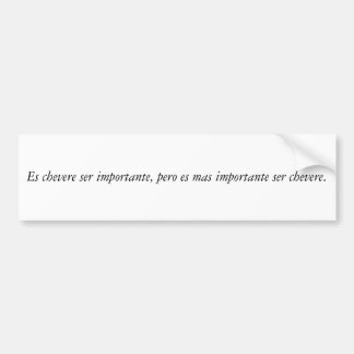 Spanisch-Zitate Autoaufkleber