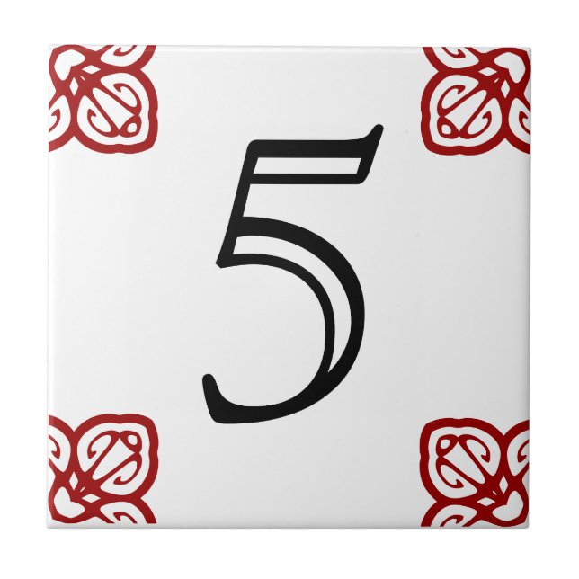 Spanische Adresse Fliese (Vorderseite)