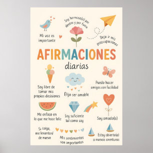 Spanische Affirmationen, Therapiezimmer Dekoration