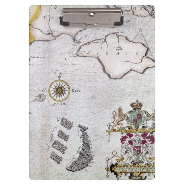 SPANISCHE ARMADA, 1588 2 KLEMMBRETT (Vorderseite)