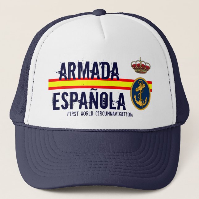 SPANISCHE ARMADA TRUCKERKAPPE (Vorderseite)