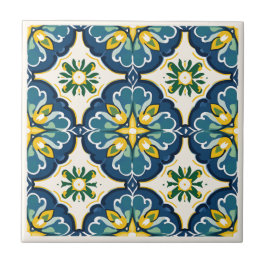 Spanische Azulejos-Keramiken Fliese