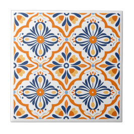 Spanische Azulejos-Keramiken Fliese