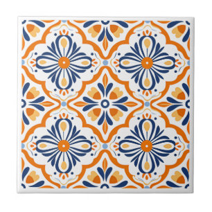 Spanische Azulejos-Keramiken Fliese