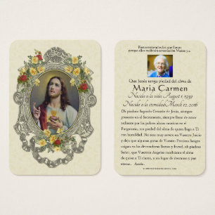 Spanische Beerdigung Heiliges Herz Jesus Heiliges 