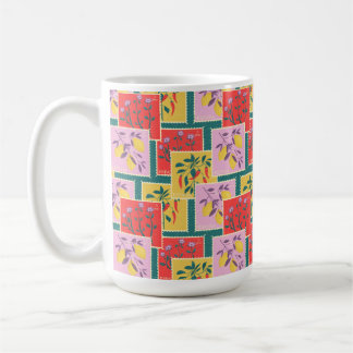 Spanische Briefmarke Kaffeetasse