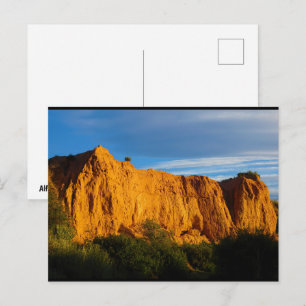 Spanische Canyon-Fassade Postkarte