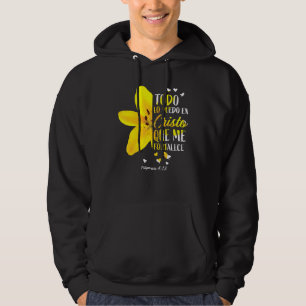 Spanische christliche Frauen Mutter Ehefrau Filipe Hoodie
