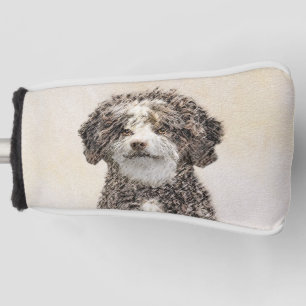 Spanische Dog Malerei - Niedliche Original Hunde K Golf Headcover