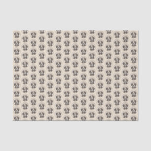 Spanische Dog Malerei - Niedliche Original Hunde K Seidenpapier