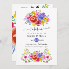 Spanische Fiesta Hochzeit Save The Date
