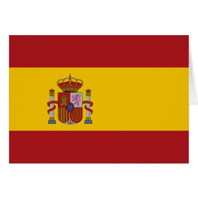 Spanische Flagge (Vorderseite (Horizontal))