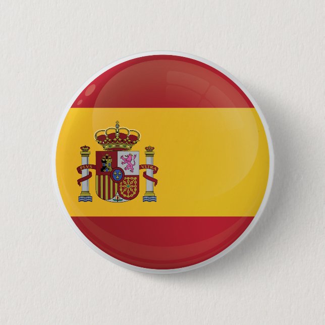 Spanische Flagge Button (Vorderseite)