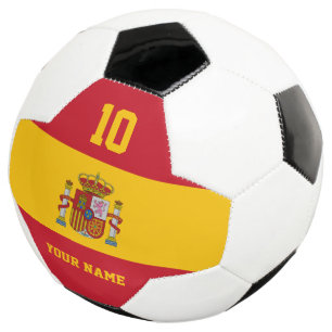 Spanische Flagge Fußball mit benutzerdefinierter R
