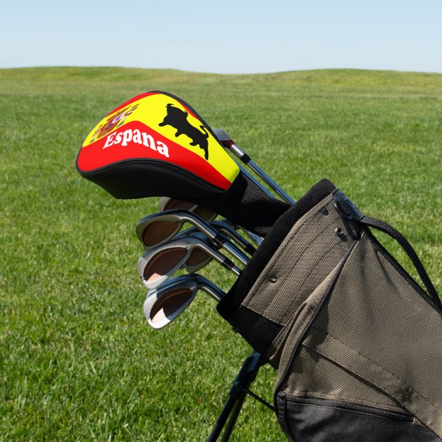 Spanische Flagge Golf Headcover (In SItu)