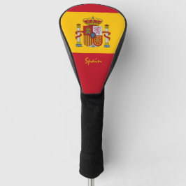 Spanische Flagge & Golf Spanien Sportvereine /Club Headcover