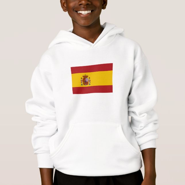 Spanische Flagge Hoodie (Vorderseite)