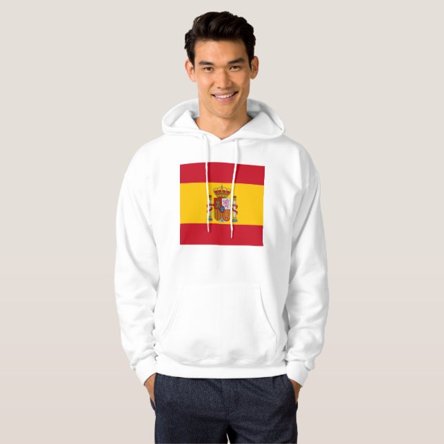 Spanische Flagge Hoodie (Vorne ganz)