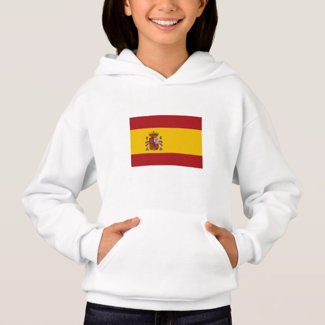 Spanische Flagge Hoodie (Vorderseite)
