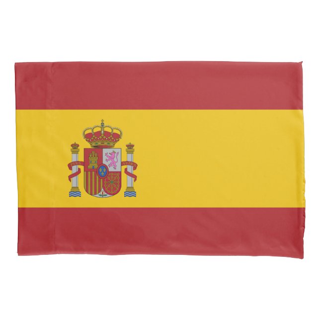 Spanische Flagge Kissenbezug (Vorderseite)