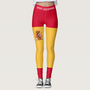Spanische Flagge Leggings