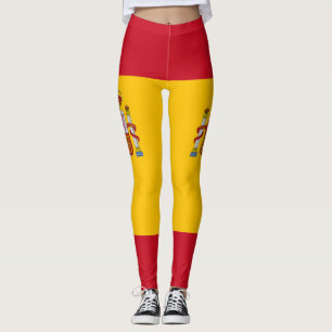 Spanische Flagge Leggings