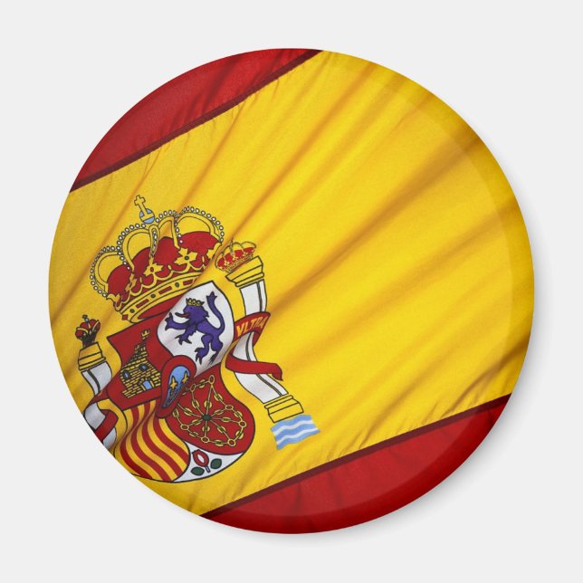 Spanische Flagge Magnet (Vorne)