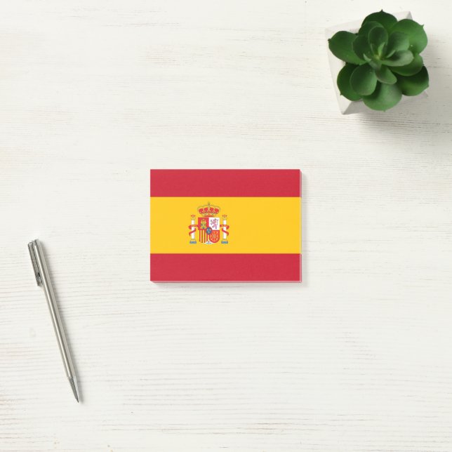 Spanische Flagge Post-it Klebezettel (Büro)