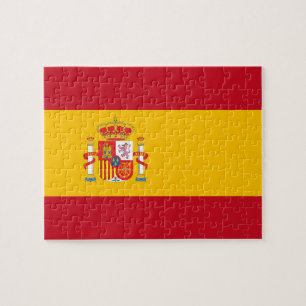 Spanische Flagge Puzzle