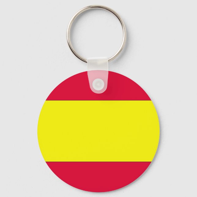 Spanische Flagge Schlüsselanhänger (Vorderseite)