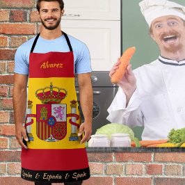 Spanische Flagge Schürze, Spanien, Spanien, Spanie Schürze