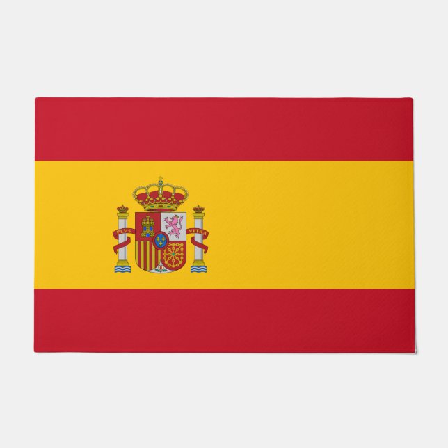 Spanische Flagge (Spanien) Fußmatte (Vorderseite)