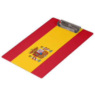 Spanische Flagge (Spanien) Klemmbrett