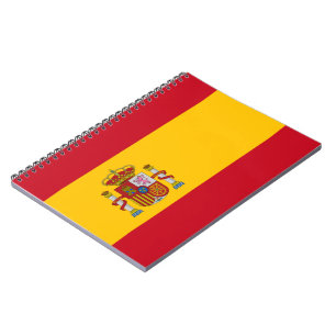 Spanische Flagge (Spanien) Notizblock