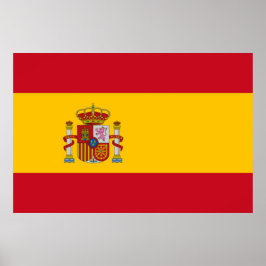 Spanische Flagge (Spanien) Poster