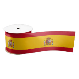 Spanische Flagge (Spanien) Satinband