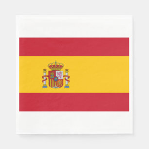 Spanische Flagge (Spanien) Serviette