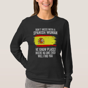 Spanische Flagge Spanien T-Shirt